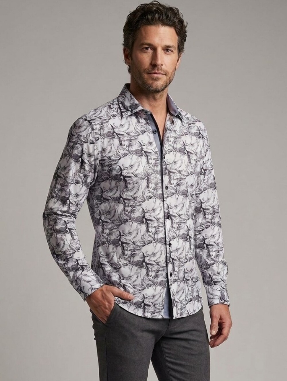 NWT Silver Stone XXL dress shirt Cotton Blend